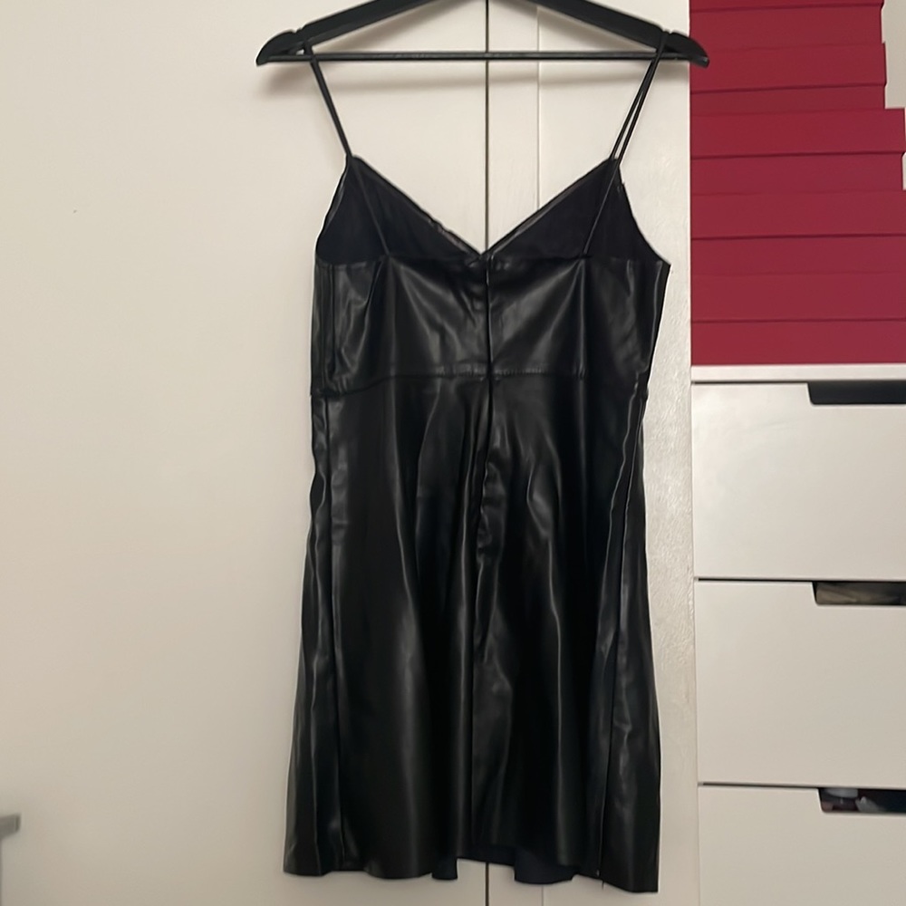 Forever 21 Faux Leather dress